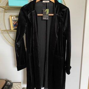 Black Velvet Blazer